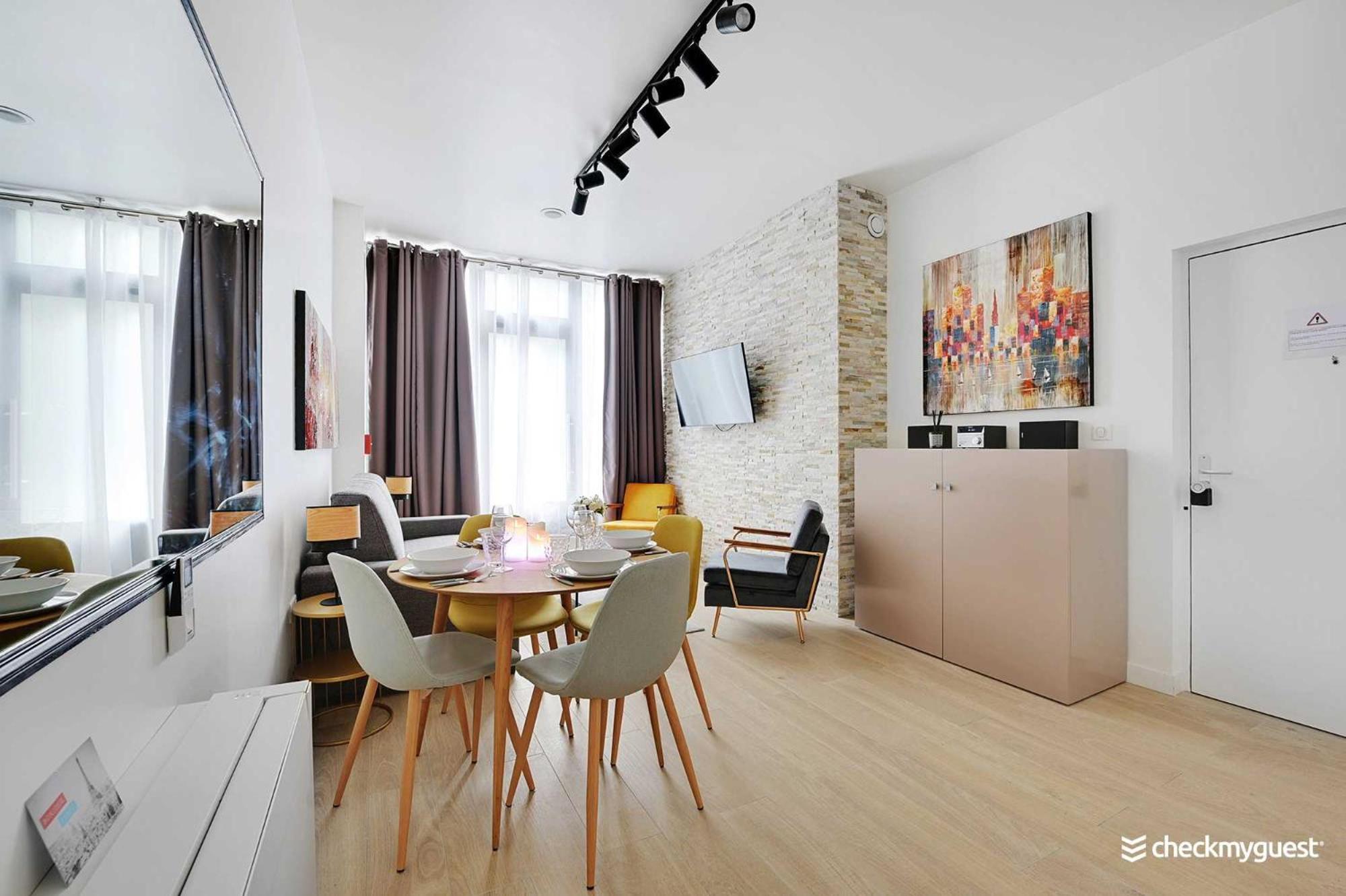 Intimate Apartment With Air Conditioner & Jacuzzi 2Br 6P Montmartre Paříž Exteriér fotografie